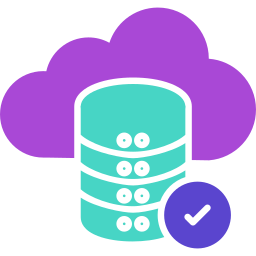 Cloud server icon