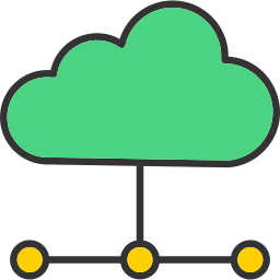 Cloud computing icon