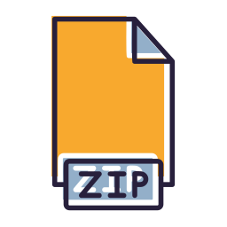 Zip file icon