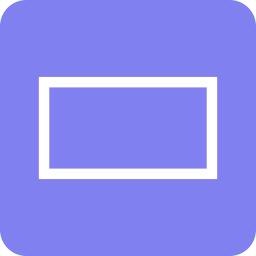 Rectangle icon