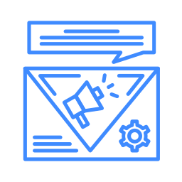 Рекламная рассылка иконка