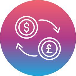 Currency exchange icon