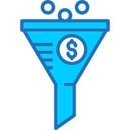 Sales funnel icon