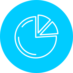 diagramme circulaire Icône