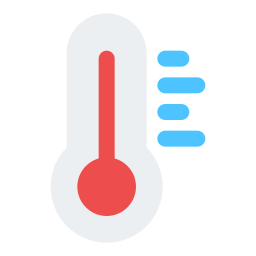 temperatura alta Ícone