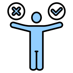 Decision making icon