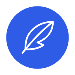 Feather pen icon