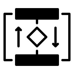 diagrama de fluxo Ícone