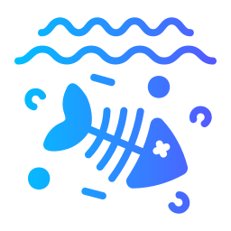 Water pollution icon