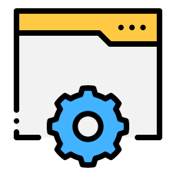 Web maintenance icon