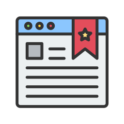 Bookmarking service icon