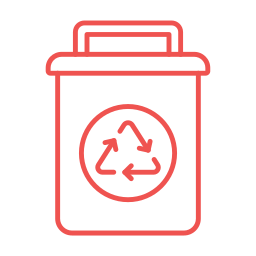 Recycling bin icon