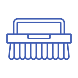 Cleaning brush icon