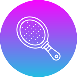 Hair brush icon