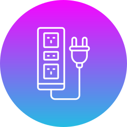 Extension cord icon