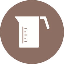 Measuring cup icon