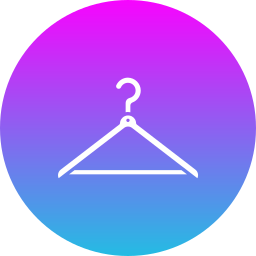 Clothes hanger icon