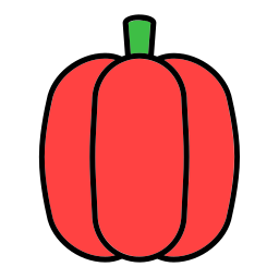 Sweet pepper icon