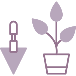 Gardening equipment icon