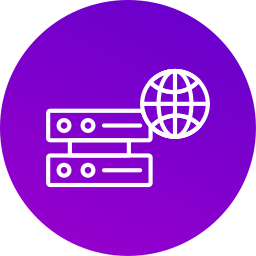 Web hosting icon