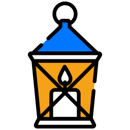 Oil lamp icon