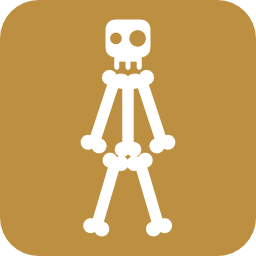 Skeleton icon