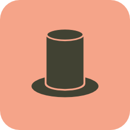 Top hat icon