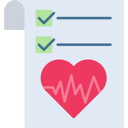 Health graph icon