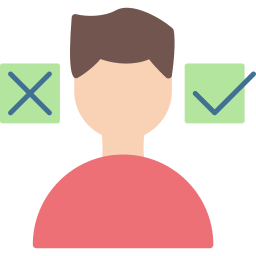 Decision making icon