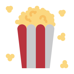 popcorn icoon