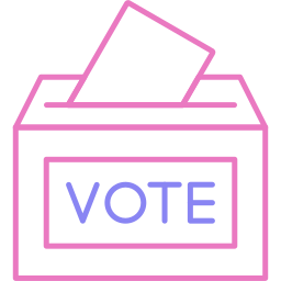 Voting booth icon