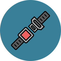 Seat belt icon