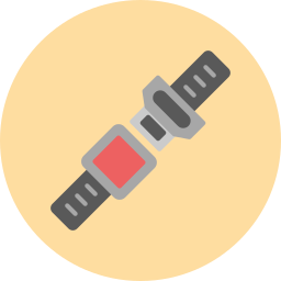 Seat belt icon