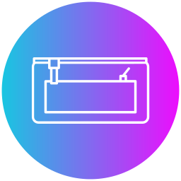 Pencil case icon