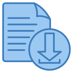 Document download icon