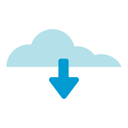 cloud herunterladen icon