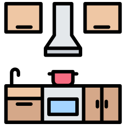 Kitchen set icon