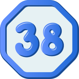 Thirty eight icon