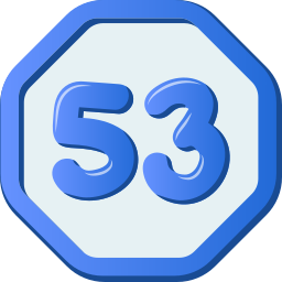 Fifty three icon