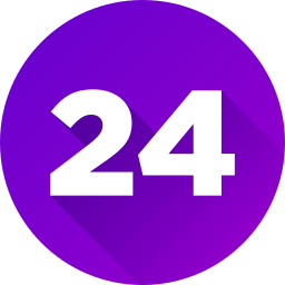 Number 24 icon