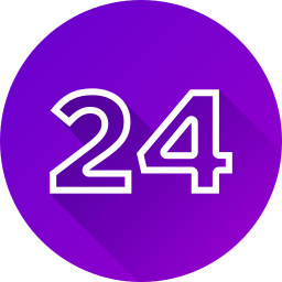 Number 24 icon