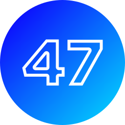 Forty seven icon