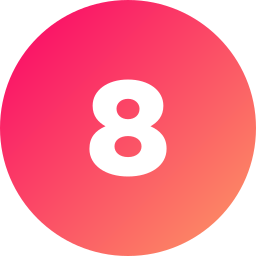 Number 8 icon