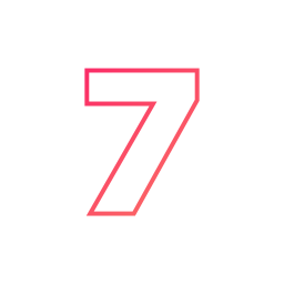 Number 7 icon