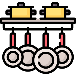 batterie de cuisine Icône