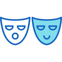 masques de théâtre Icône