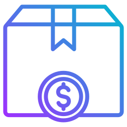 Shipping cost icon