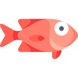 roter fisch icon