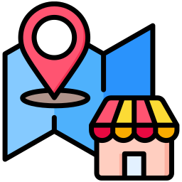 Shopping center icon