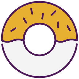 rosquinha Ícone